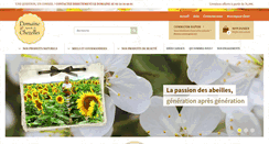 Desktop Screenshot of domaine-chezelles.com